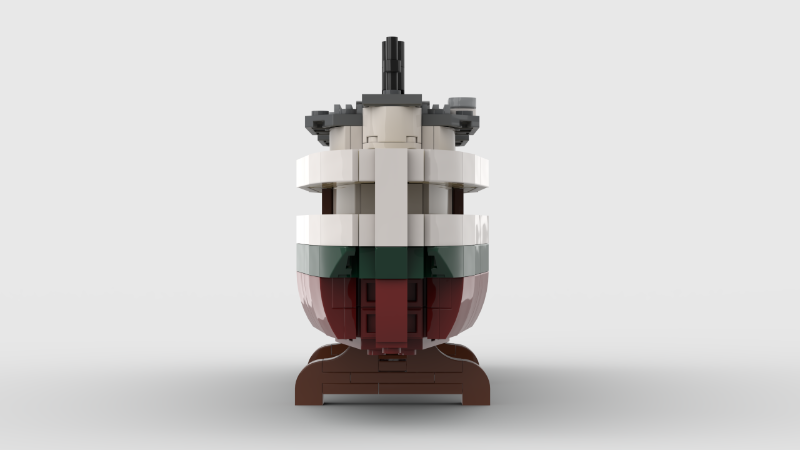 LEGO MOC-167205 STEAM FERRY TOROA by SLIPWAYBRICKS | Rebrickable ...