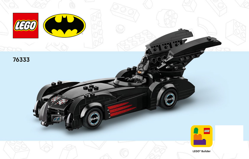 Review: 76333-1 - Batman & Robin Batmobile | Rebrickable - Build