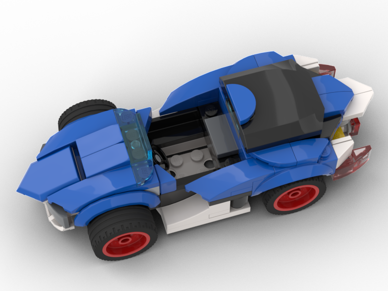 LEGO MOC-248507 77117 - Sonic Racing Car by hoppepe | Rebrickable