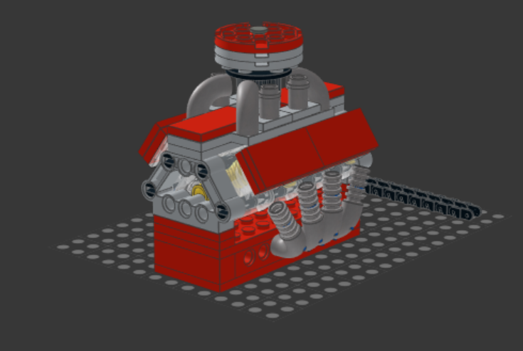 LEGO MOC-222465 Chevrolet 632 Crate Engine by LazyChicken406 ...