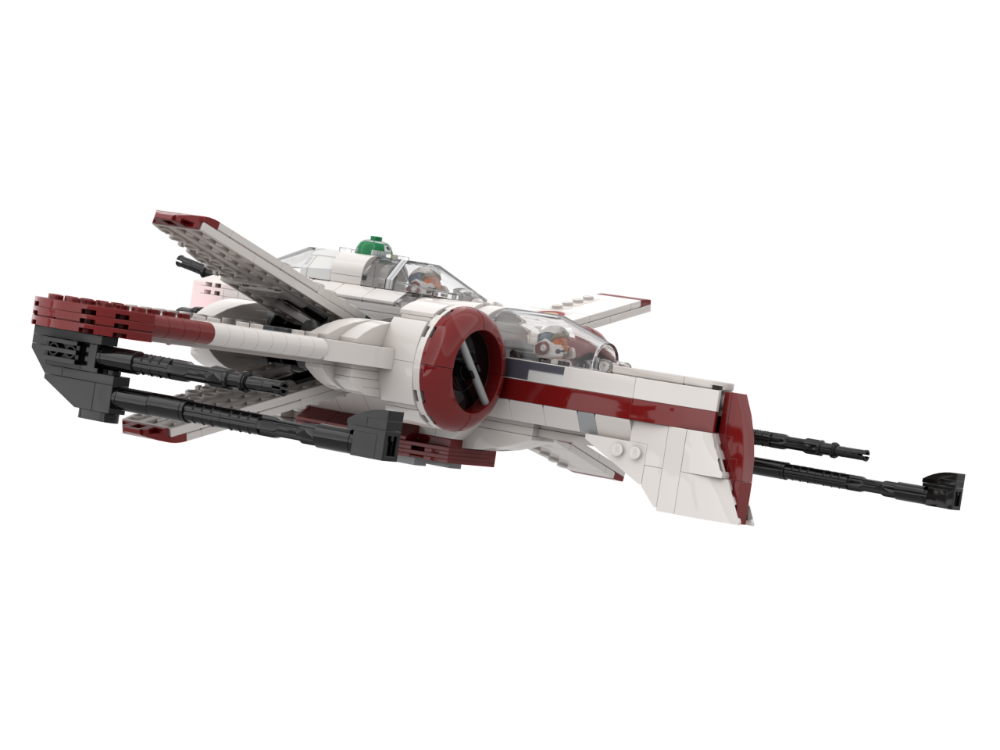 LEGO MOC-263281 Republic Aggressive Reconnaissance-170 Starfighter
