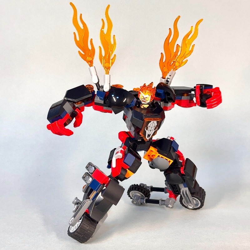 LEGO MOC-261117 Ghost Rider Mech by anderson_brick_art | Rebrickable ...