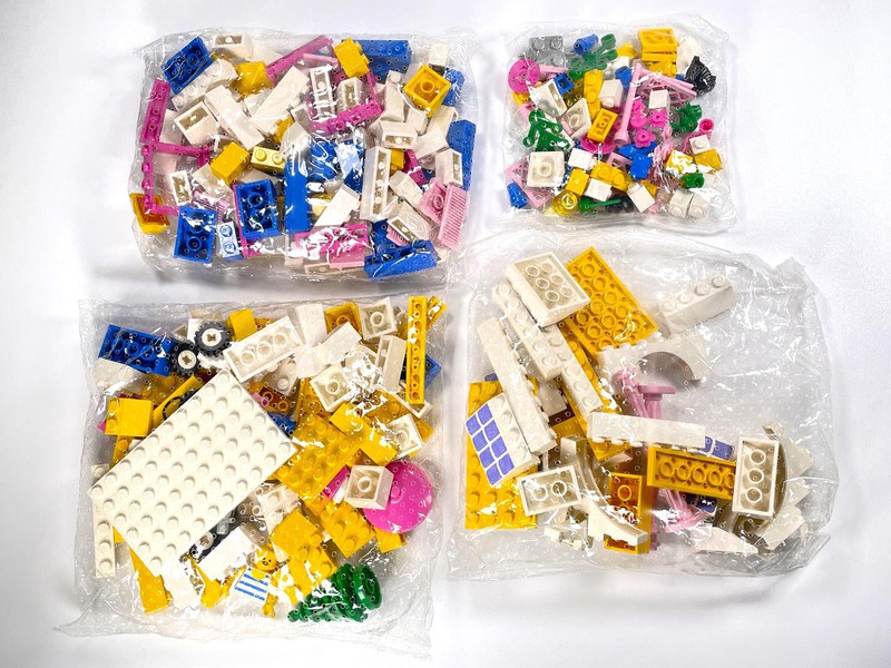 Lego System 4161 Retired Free Style With selling Pink Case Extra Pieces