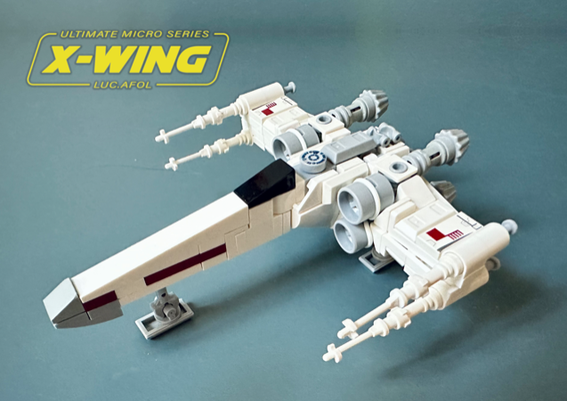 パーティを彩るご馳走や Starfighter™ X-Wing Wing X Scale Micro Lego 75355 Wars Star その他