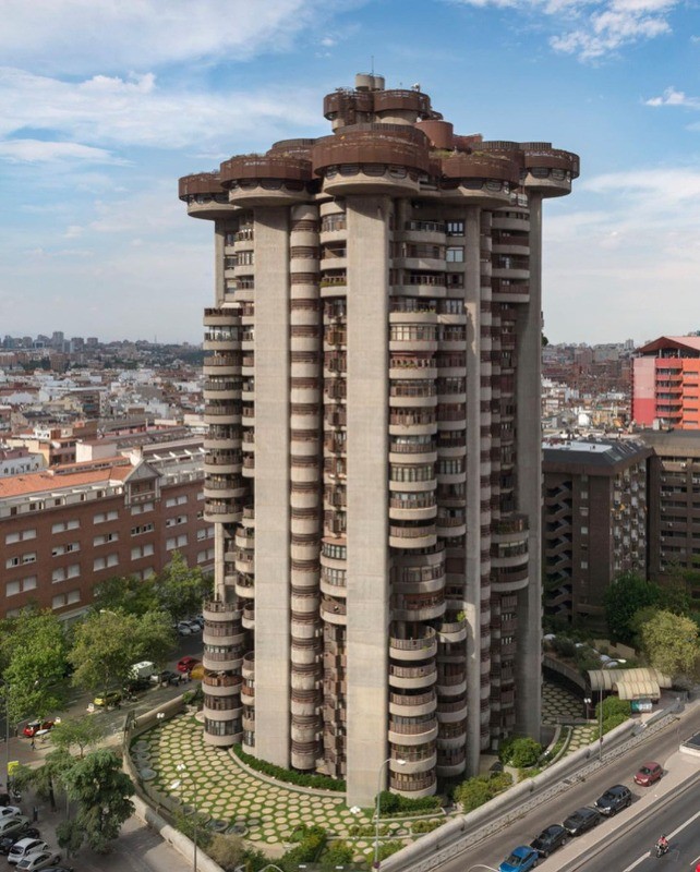 LEGO MOC NYU, a Global Network University: Torres Blancas of Madrid by ...