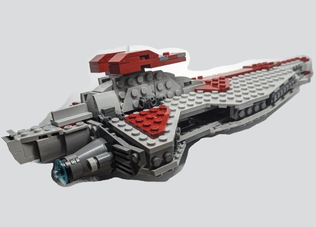 Lego 75362 Alternate Build - How to build a Star Wars Old Republic Ebon  Hawk!