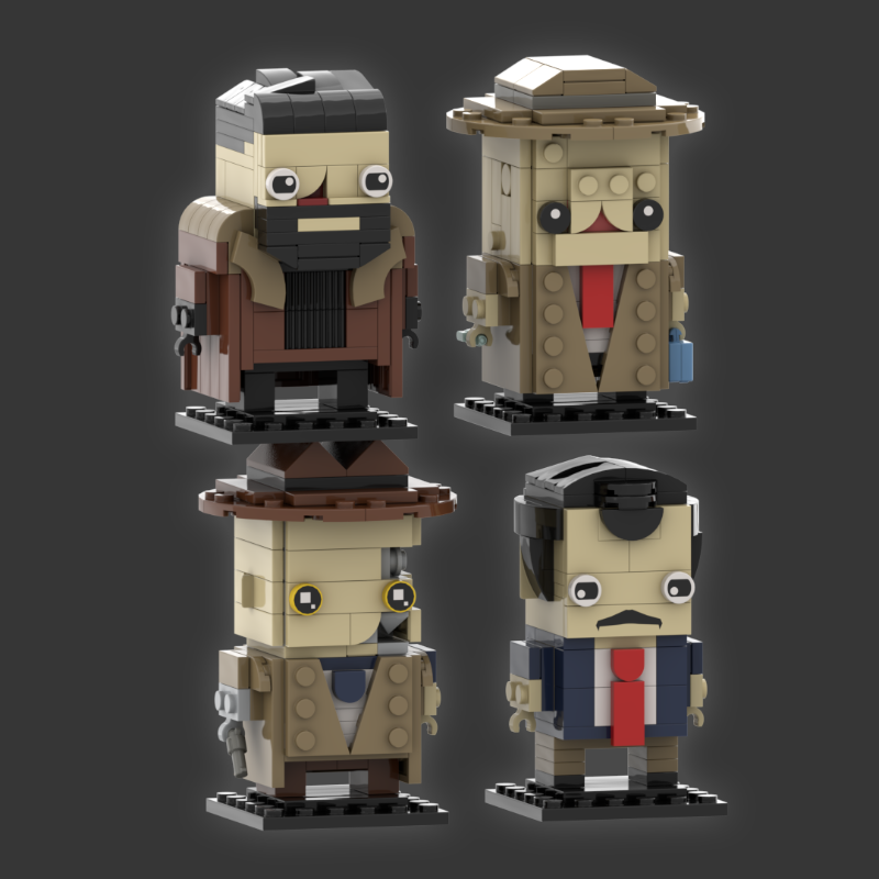 LEGO MOC-234711 Fallout Brickhead Bundle - Fallout New Vegas - Fallout ...