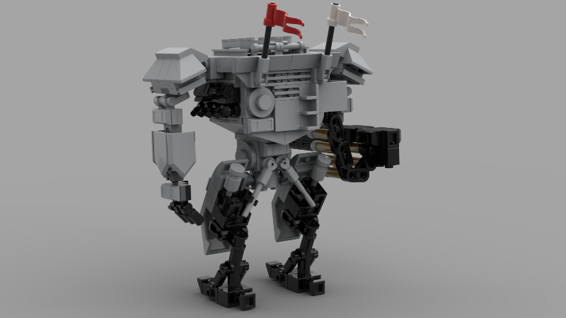LEGO MOC-160052 Dieselpunk Knight by StebO | Rebrickable - Build
