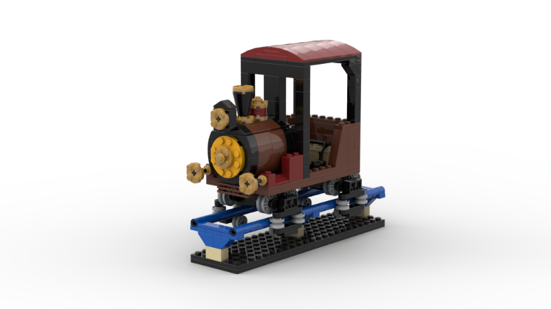 LEGO MOC Roller Coaster Maximus Crealy Adventure Park Lead car by ...