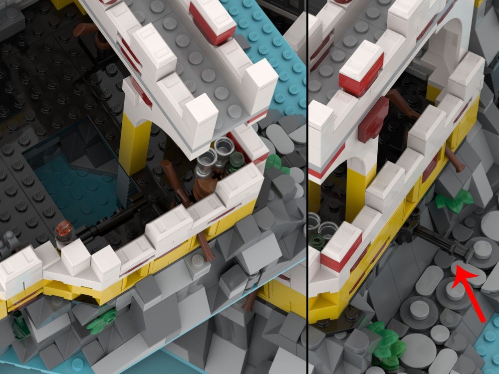 LEGO MOC-241452 Alt - 10320 Eldorado Fortress - DEFENSE TOWER by