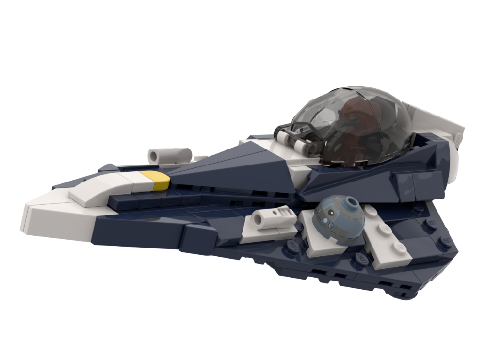 LEGO MOC-220856 Plo Koon's Delta-7 Starfighter (RotS) by