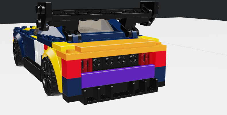 LEGO MOC Mustang GT3 by DLQuin | Rebrickable - Build with LEGO