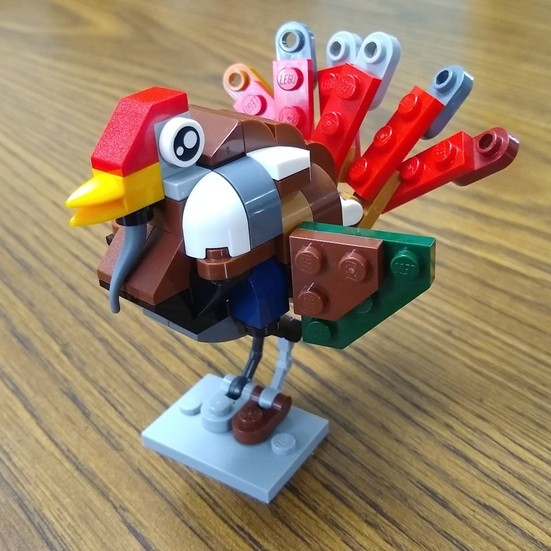 LEGO MOC Spindle-Legged Turkey by smatz277 | Rebrickable - Build with LEGO