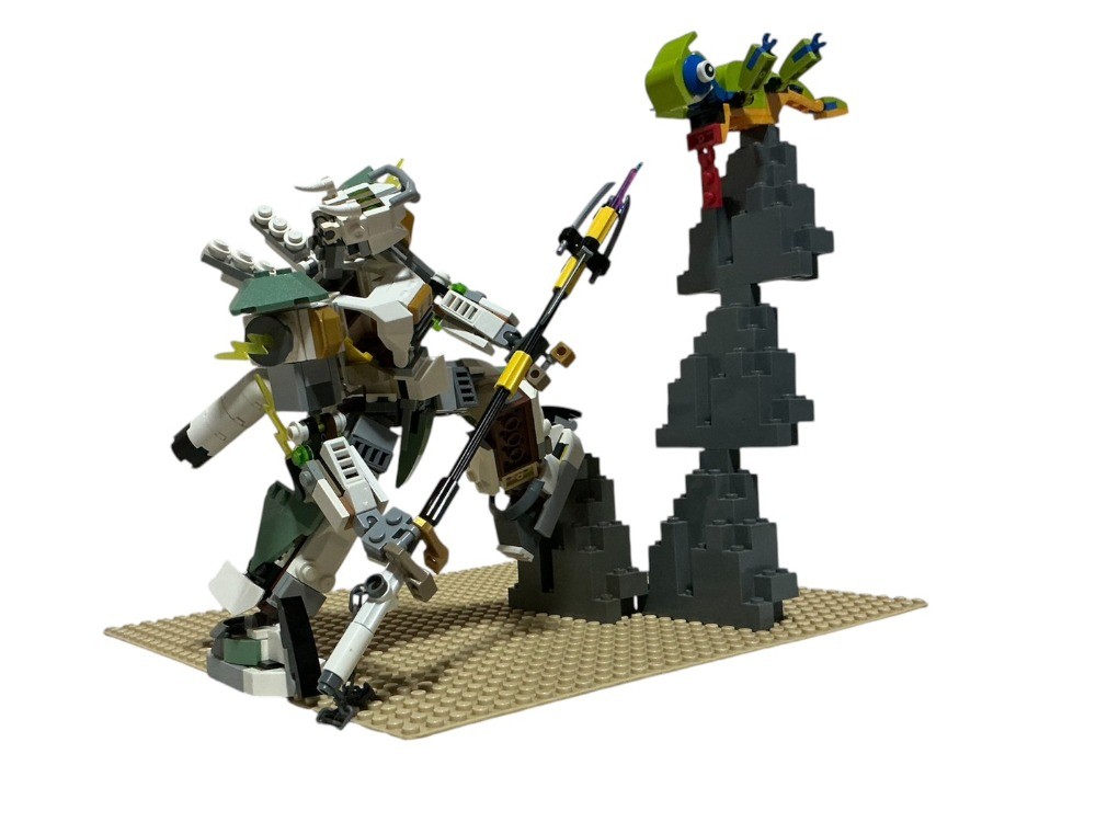 LEGO MOC-258825 Lego SATIZ Sand MECH by Ns2009 | Rebrickable - Build ...