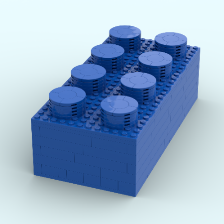 LEGO MOC large lego pieces by naujes | Rebrickable - Build with LEGO