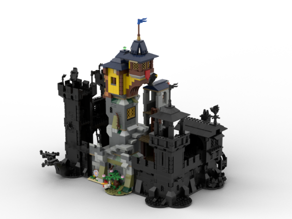 Lego Moc The Wizard Tower 4th Expansion Pack For The Castle Set 31120