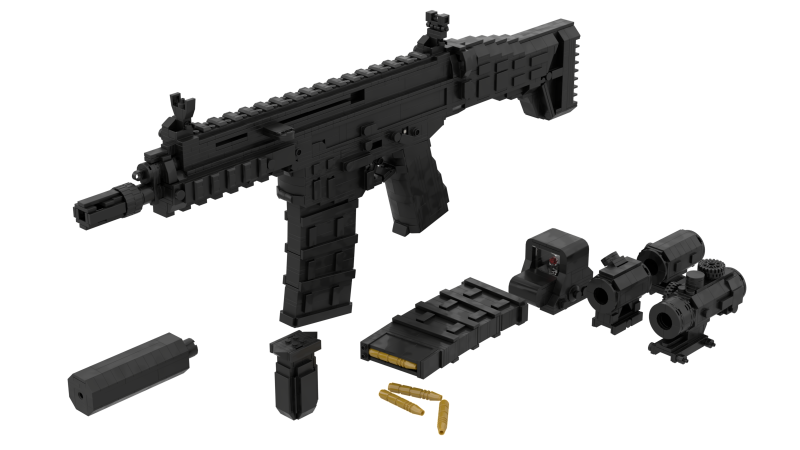 LEGO MOC-167823 CZ Bren 2 by OzarOwl | Rebrickable - Build with LEGO