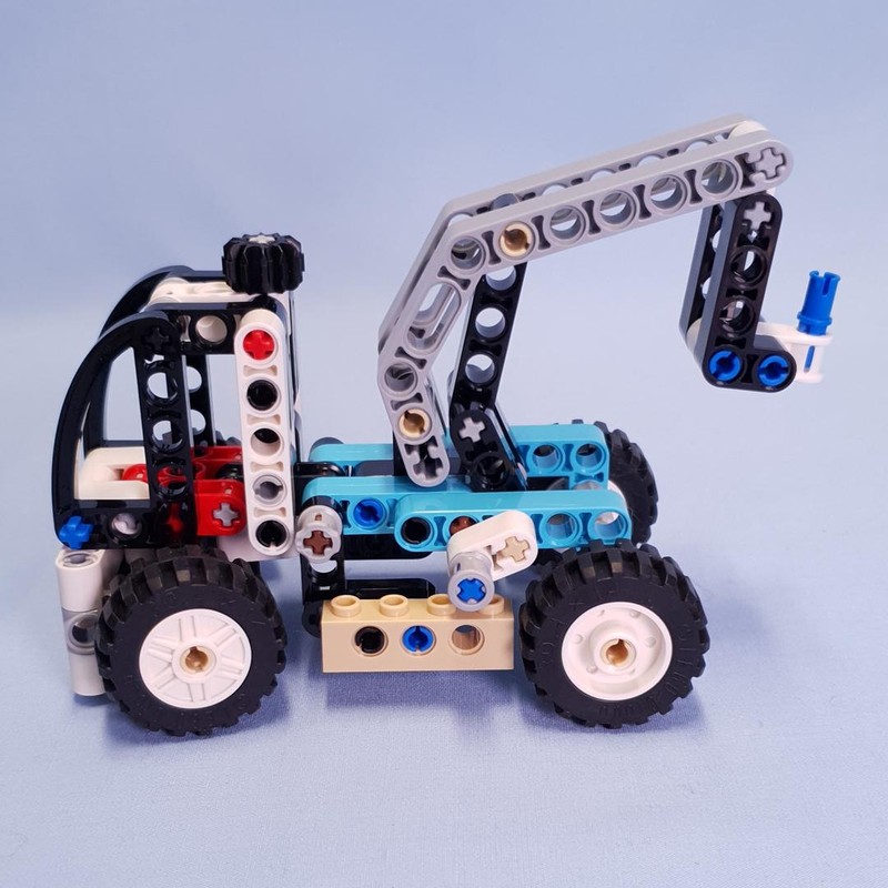 Mini MOC Madness - 42133-1 - Telehandler | Rebrickable - Build
