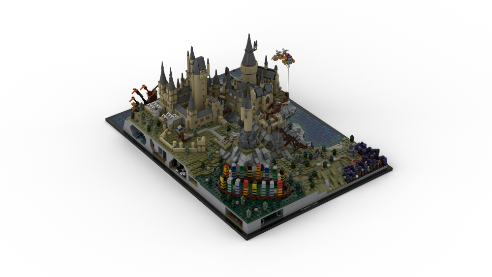 LEGO MOC-256969 Castle and Grounds modification and expansion by ...