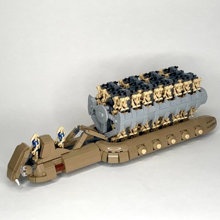 LEGO MOC-154168 UCS Platoon Attack Craft With Droid Rack by The_Minikit ...