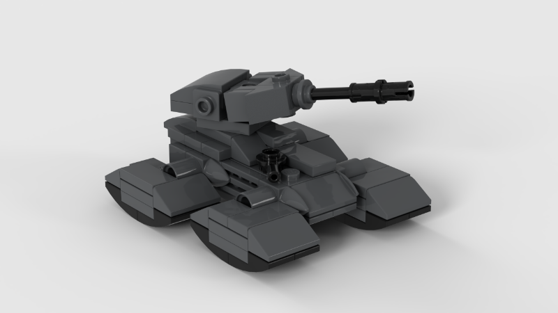 LEGO MOC M808B Scorpion Tank by kuzi127 | Rebrickable - Build with LEGO