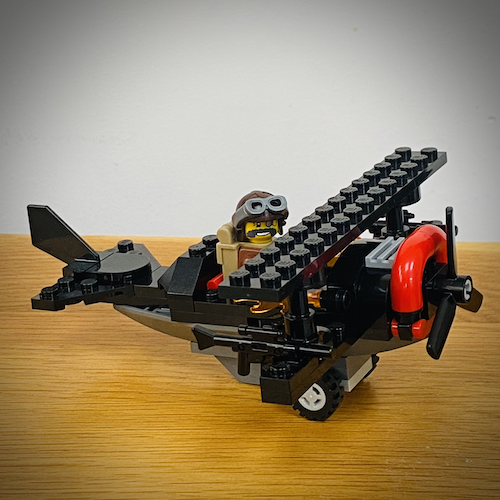 LEGO MOC-251648 Adventurers - Reimagined Bi-Wing Baron (5928) by watson ...