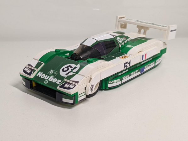 LEGO MOC-206720 Peugeot WM P88 #51 1988 Le Mans Speed record