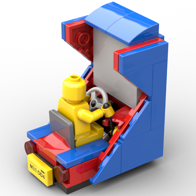 LEGO MOC-176697 Modular Racing Arcade Machine by Viernes | Rebrickable ...