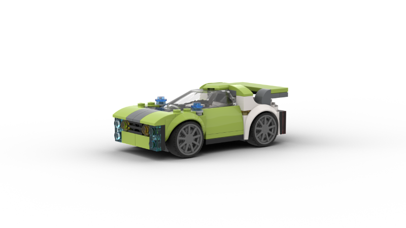 LEGO MOC Sports Car LEGO 60415 alternate build 1 by n2brick