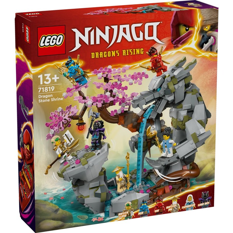Review: 71819-1 - Dragon Stone Shrine | Rebrickable - Build