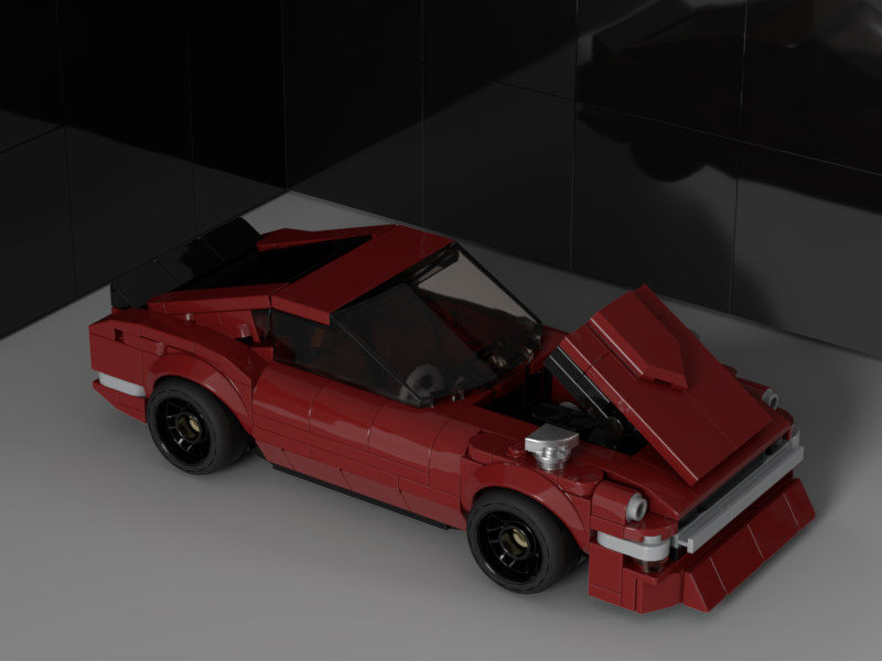 LEGO MOC-244696 Datsun 240Z by TaylurBricwerx | Rebrickable
