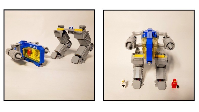 LEGO MOC-164967 Planete Explorer Mech - 10497 Alt Build by ...