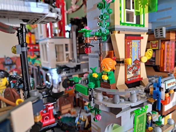 LEGO MOC Ninjago City - Balcony Add-On by Andulien | Rebrickable ...