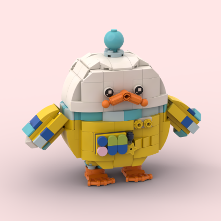 LEGO MOC Sphere duckling by Vegetabledog.ap | Rebrickable - Build with LEGO