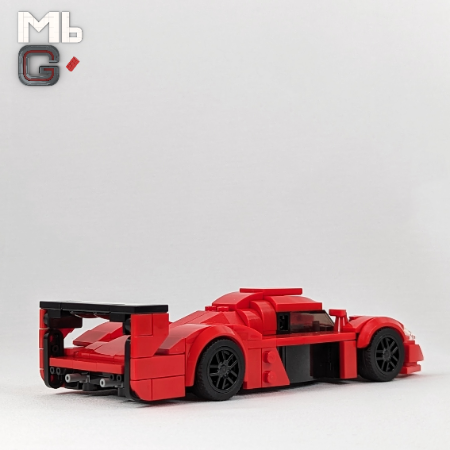 LEGO MOC Toyota GT-ONE (TS020) 1999 by Mocs_by_Geoff | Rebrickable