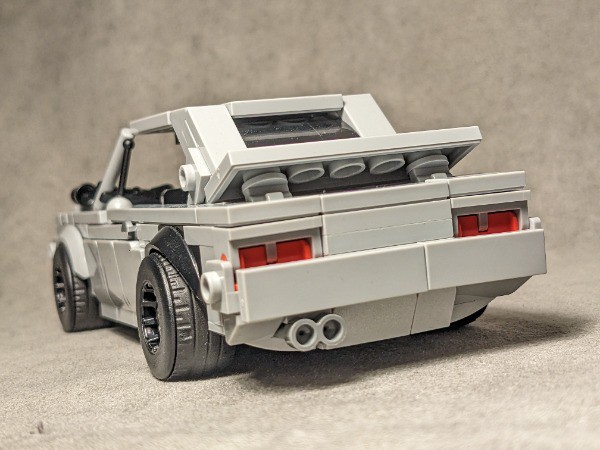 LEGO MOC Hakosuka Skyline GTR by destinationmoc | Rebrickable - Build ...