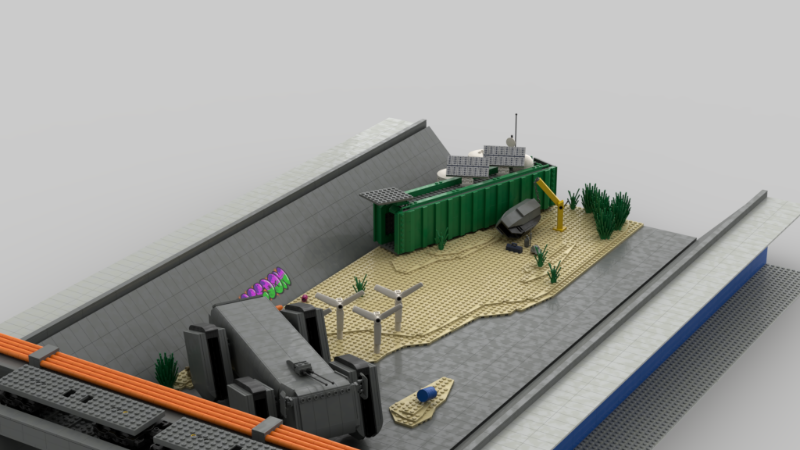 LEGO MOC-164265 Floodway by Futurism_Lego | Rebrickable - Build with LEGO