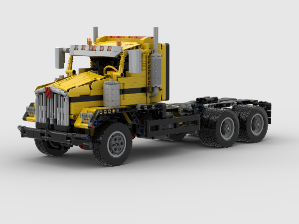 LEGO MOC Technic Volvo FMX 6x6 Tipper Dump Truck by verdigris