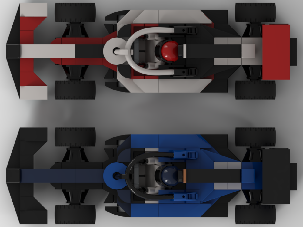 LEGO MOC-235464 60464 MOC (Williams & HAAS + F1 Podium) by