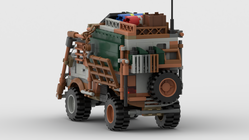 LEGO MOC-169819 Doomsday style ——merchant cart that flows inside the ...
