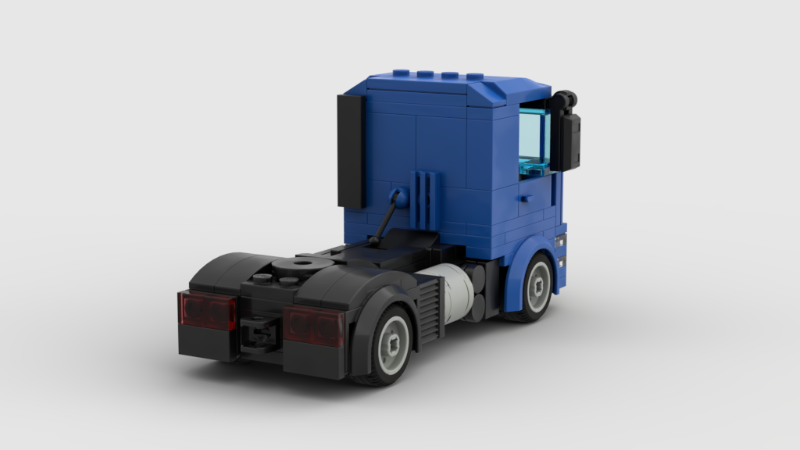 LEGO MOC European truck by BT_studios | Rebrickable - Build with LEGO