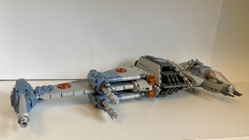 Wing Starfighter Lego Resistance B Wing LEGO MOC B-wing