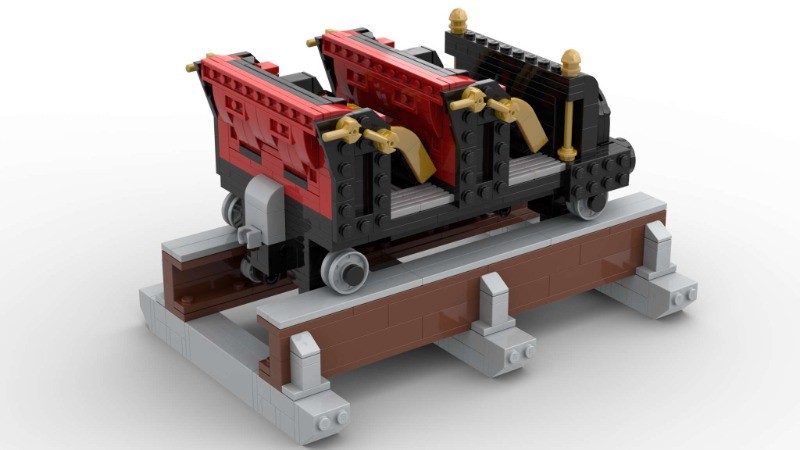 LEGO MOC-174715 ROLLERCOASTER - WILDFIRE - KOLMARDEN by Coasters.bricks ...