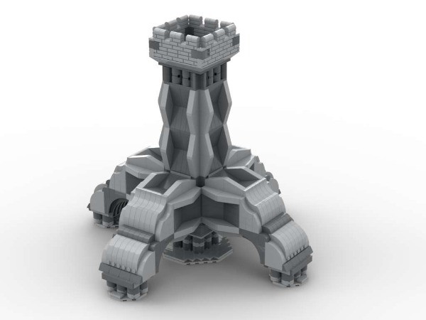 LEGO MOC-139269 upside down tower by PezzidiLego | Rebrickable - Build ...