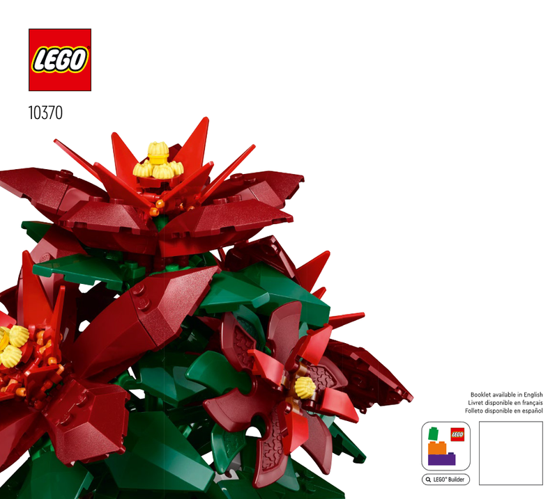 Review: 10340-1 - Wreath & 10370-1 - Poinsettia﻿ | Rebrickable