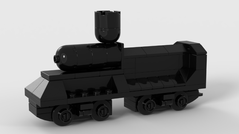 Lego black train online