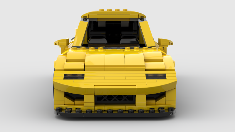 LEGO MOC-136802 Mazda RX-7 1:18 scale by Stefcio | Rebrickable - Build ...