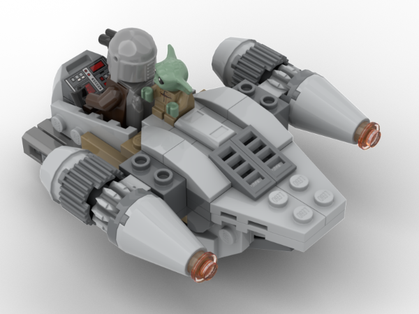 LEGO MOC Razor Crest Microfighter MOC (Alt. build 75321 & 75363) by ...