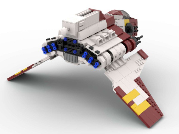 LEGO MOC Nu-class Attack Shuttle by LeslieLee | Rebrickable - Build ...