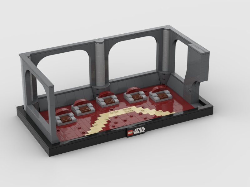 LEGO MOC-234168 Council Diorama by YohanMoyfan | Rebrickable - Build ...
